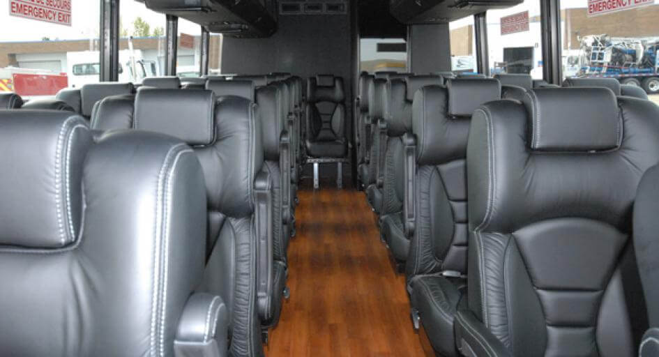 West Valley City 20 Passenger Minibus Interior