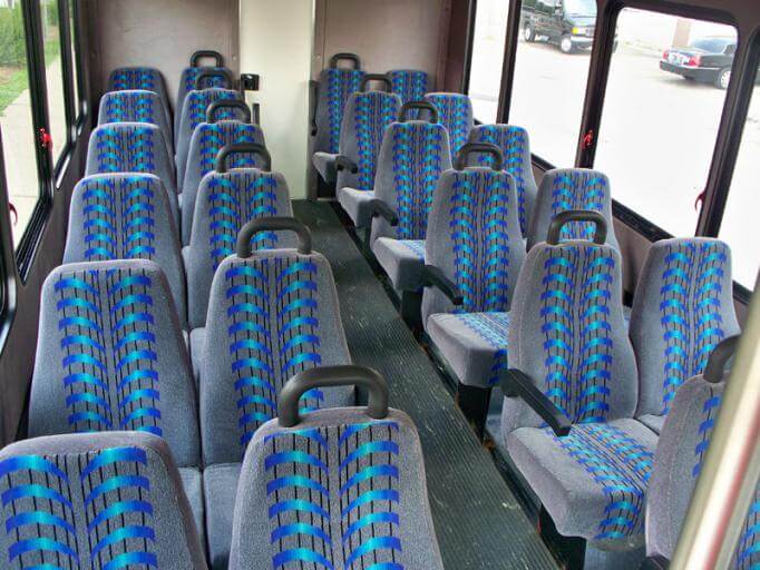 Millcreek 25 Passenger Mini Bus Interior