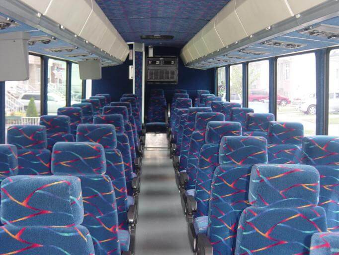 Sandy 35 Passenger Shuttle Bus Interior