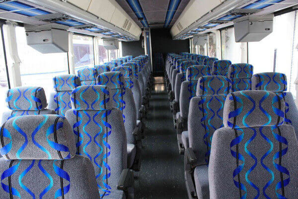 Orem 40 Passenger Coach Bus Interior