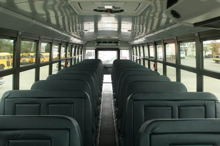 St George 47 Passenger School Bus Interior