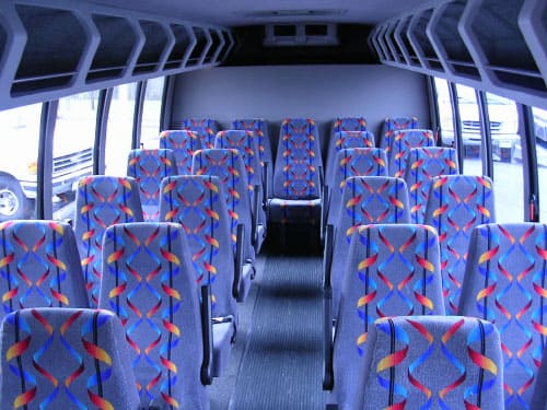 West Valley City 15-35 Passenger Minibuses Interior
