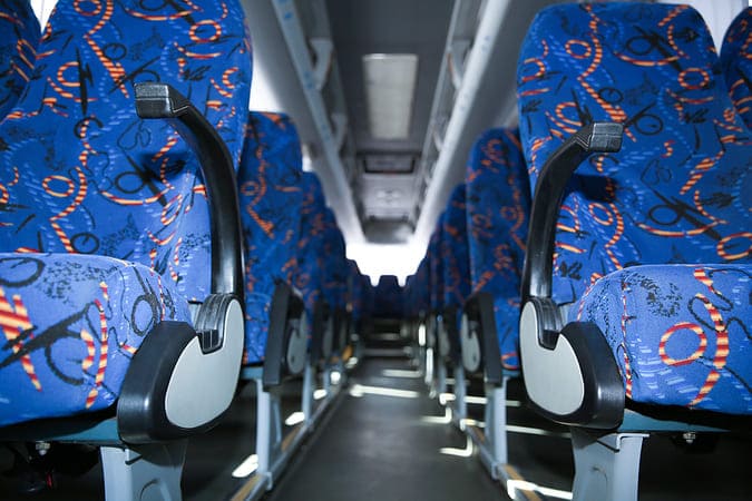West Valley City 47-56 Passenger Charter Buses Interior